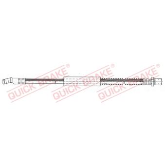 Flexible de frein QUICK BRAKE OEM 21213506061 Flexible de frein QUICK BRAKE OEM 21213506061