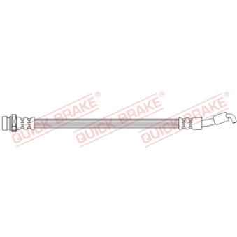 Flexible de frein QUICK BRAKE 58.020 pour HYUNDAI IX35 2.0 GDi 4WD - 166cv