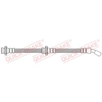 Flexible de frein QUICK BRAKE OEM 5158063B00000