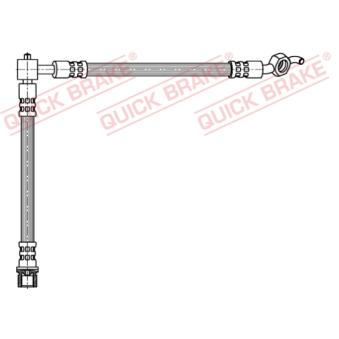 Flexible de frein QUICK BRAKE OEM 9094702C82
