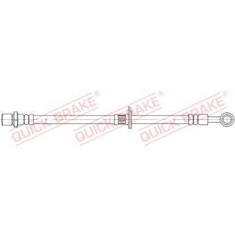 Flexible de frein QUICK BRAKE 58.822