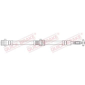 Flexible de frein QUICK BRAKE OEM mb699558