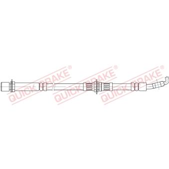 Flexible de frein QUICK BRAKE OEM 9094702C02