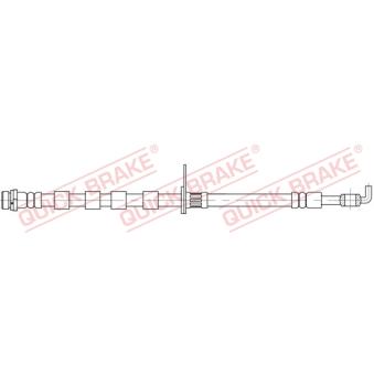 Flexible de frein QUICK BRAKE OEM 1792902
