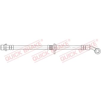 Flexible de frein QUICK BRAKE OEM 01465SNAA02