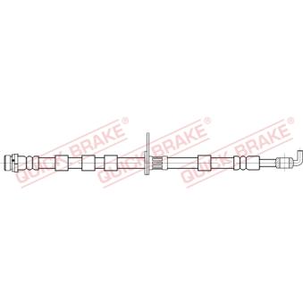 Flexible de frein QUICK BRAKE OEM 1751661