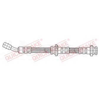 Flexible de frein QUICK BRAKE OEM 462100M001
