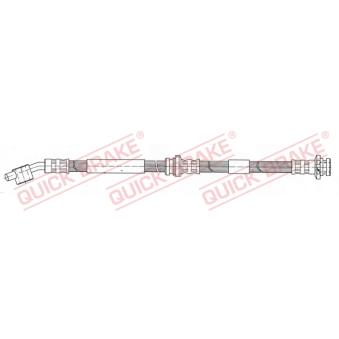 Flexible de frein QUICK BRAKE OEM 462102F001