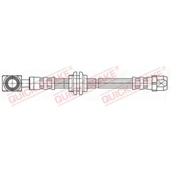 Flexible de frein QUICK BRAKE 58.997 pour MINI MINI One - 75cv