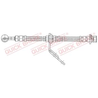 Flexible de frein QUICK BRAKE OEM 46410S1AE01 Flexible de frein QUICK BRAKE OEM 46410S1AE01