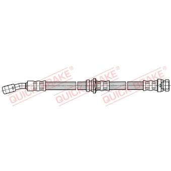 Flexible de frein QUICK BRAKE OEM 587372D300
