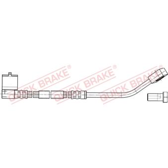Flexible de frein QUICK BRAKE OEM 4509995AB