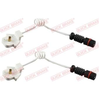 Contact d'avertissement, usure des plaquettes de frein QUICK BRAKE WS 0111 A pour MERCEDES-BENZ CLASSE E E 250 Turbo-D - 126cv