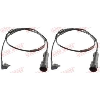 Contact d'avertissement, usure des plaquettes de frein QUICK BRAKE OEM 1238349