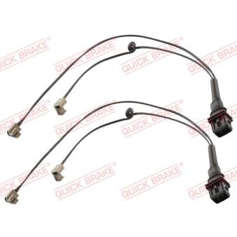 Contact d'avertissement, usure des plaquettes de frein QUICK BRAKE OEM 5001848363 Contact d'avertissement, usure des plaquettes de frein QUICK BRAKE OEM 5001848363