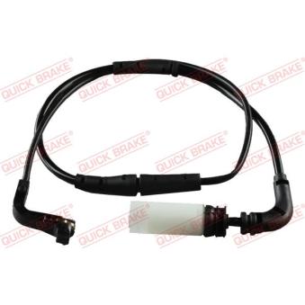 Contact d'avertissement, usure des plaquettes de frein QUICK BRAKE WS 0219 A pour BMW Série 6 635 d - 286cv