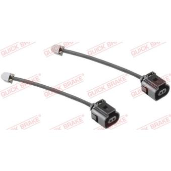 Contact d'avertissement, usure des plaquettes de frein QUICK BRAKE OEM 95861236550