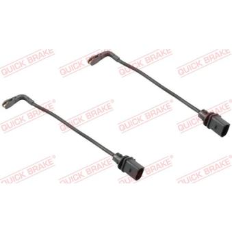 Contact d'avertissement, usure des plaquettes de frein QUICK BRAKE OEM 4G0615121 Contact d'avertissement, usure des plaquettes de frein QUICK BRAKE OEM 4G0615121