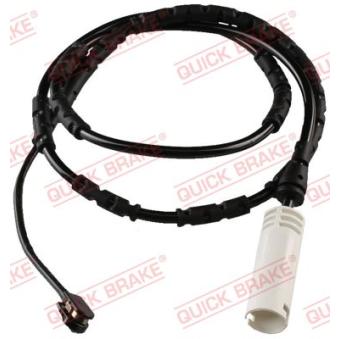 Contact d'avertissement, usure des plaquettes de frein QUICK BRAKE WS 0355 A pour BMW i4 320 d - 200cv