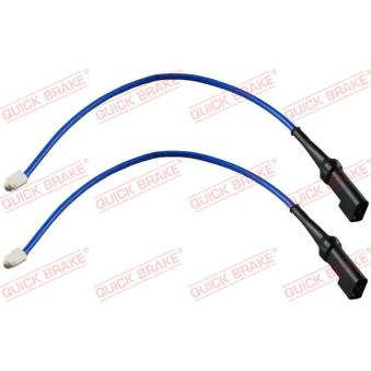 Contact d'avertissement, usure des plaquettes de frein QUICK BRAKE WS 0368 A pour FORD TRANSIT 2.0 EcoBlue RWD - 185cv