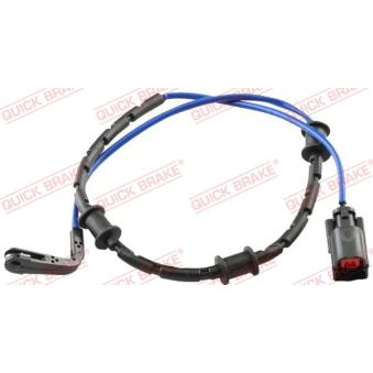 Contact d'avertissement, usure des plaquettes de frein QUICK BRAKE WS 0370 A pour JAGUAR XK 5.0 V8 - 385cv