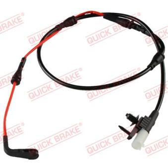 Contact d'avertissement, usure des plaquettes de frein QUICK BRAKE WS 0408 A pour JAGUAR XE 2.0 - 250cv