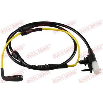 Contact d'avertissement, usure des plaquettes de frein QUICK BRAKE WS 0409 A pour JAGUAR F-PACE 2.0 AWD - 250cv