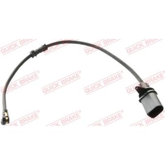 Contact d'avertissement, usure des plaquettes de frein QUICK BRAKE [WS 0451 A]