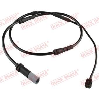 Contact d'avertissement, usure des plaquettes de frein QUICK BRAKE [WS 0455 A]