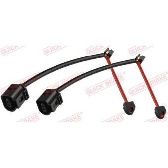Contact d'avertissement, usure des plaquettes de frein QUICK BRAKE [WS 0480 A]