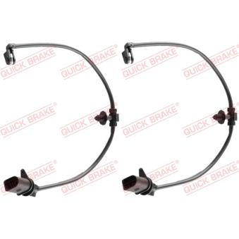 Contact d'avertissement, usure des plaquettes de frein QUICK BRAKE OEM 8W0615121E