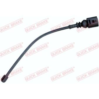 Contact d'avertissement, usure des plaquettes de frein QUICK BRAKE WS 0500 A pour FORD TRANSIT CONNECT 2.0 TSI 4motion - 280cv