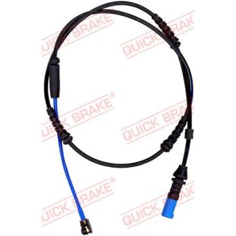 Contact d'avertissement, usure des plaquettes de frein QUICK BRAKE [WS 0505 A]