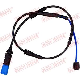 Contact d'avertissement, usure des plaquettes de frein QUICK BRAKE [WS 0506 A]