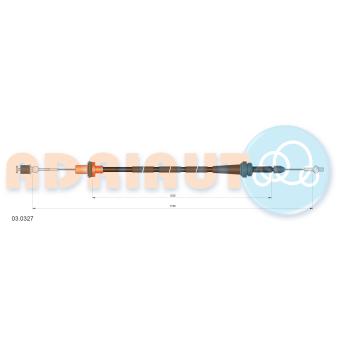 Câble d'accélération ADRIAUTO [03.0327]