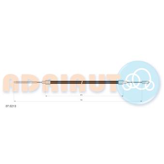 Tirette à câble, frein de stationnement arrière gauche ADRIAUTO 07.0213 Tirette à câble, frein de stationnement arrière gauche ADRIAUTO 07.0213