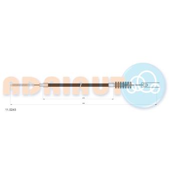 Tirette à câble, frein de stationnement ADRIAUTO OEM ZF5455064
