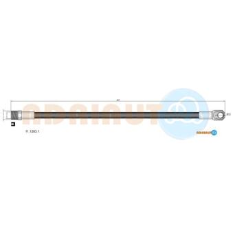 Flexible de frein ADRIAUTO [11.1283.1]