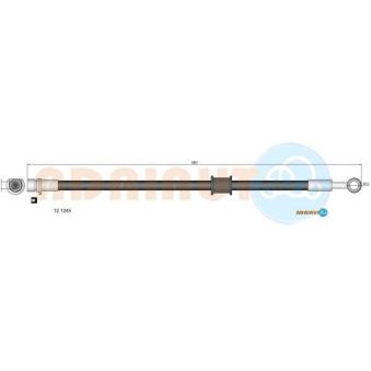 Flexible de frein ADRIAUTO [12.1245]