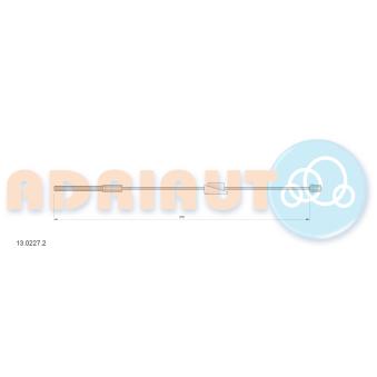 Tirette à câble, frein de stationnement ADRIAUTO 13.0227.2 pour BMW Série 8 1.5 Ti-VCT - 110cv