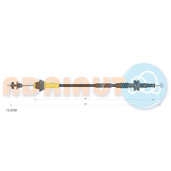 Câble d'accélération ADRIAUTO [13.0339]