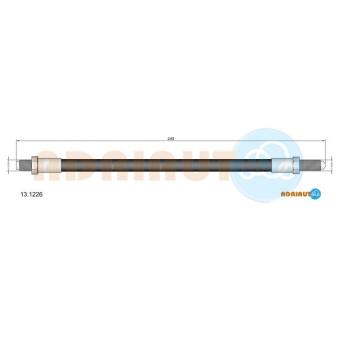 Flexible de frein arrière gauche ADRIAUTO [13.1226]