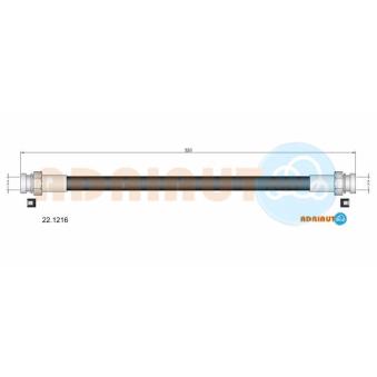Flexible de frein ADRIAUTO [22.1216]