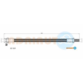 Flexible de frein ADRIAUTO [22.1221]