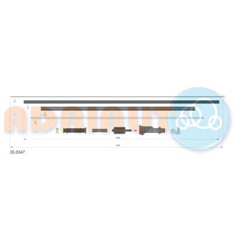 Câble d'accélération ADRIAUTO [35.0347]