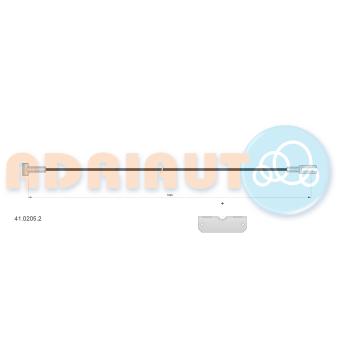 Tirette à câble, frein de stationnement ADRIAUTO [41.0205.2]