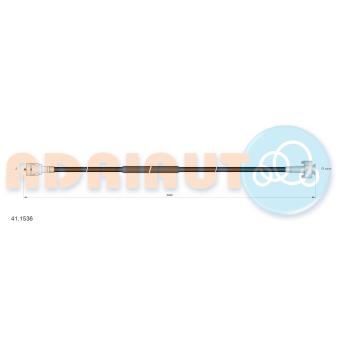 Câble flexible de commande de compteur ADRIAUTO [41.1536]