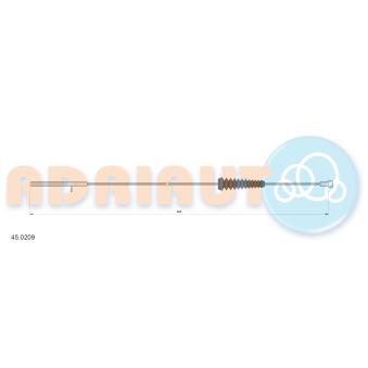 Tirette à câble, frein de stationnement ADRIAUTO 45.0209