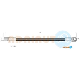 Flexible de frein ADRIAUTO [45.1203]