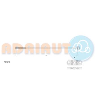 Tirette à câble, frein de stationnement ADRIAUTO 46.0219